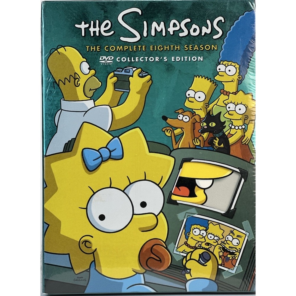 The Simpsons Complete Eighth Season DVD Collector's Edition Sealed